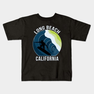 Long Beach California Kids T-Shirt